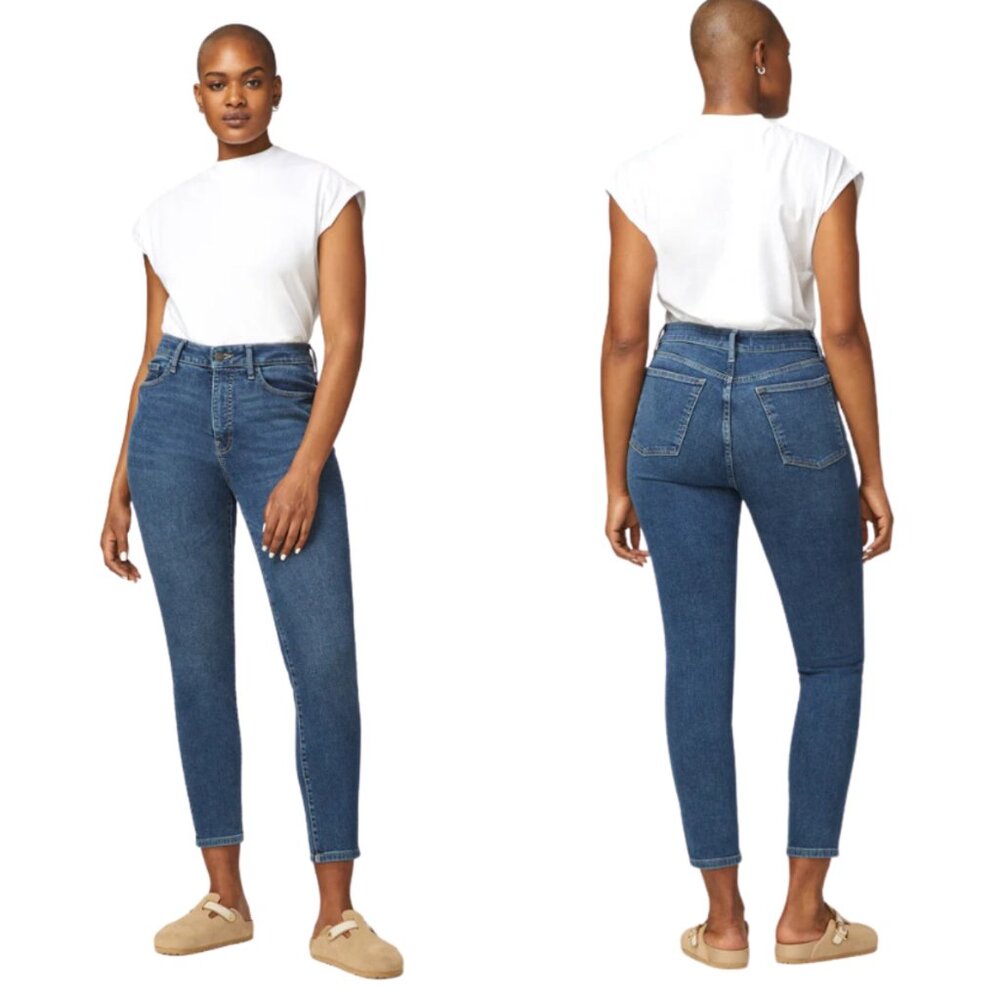 Warp & Weft JFK New York City Skinny Jeans Size 14